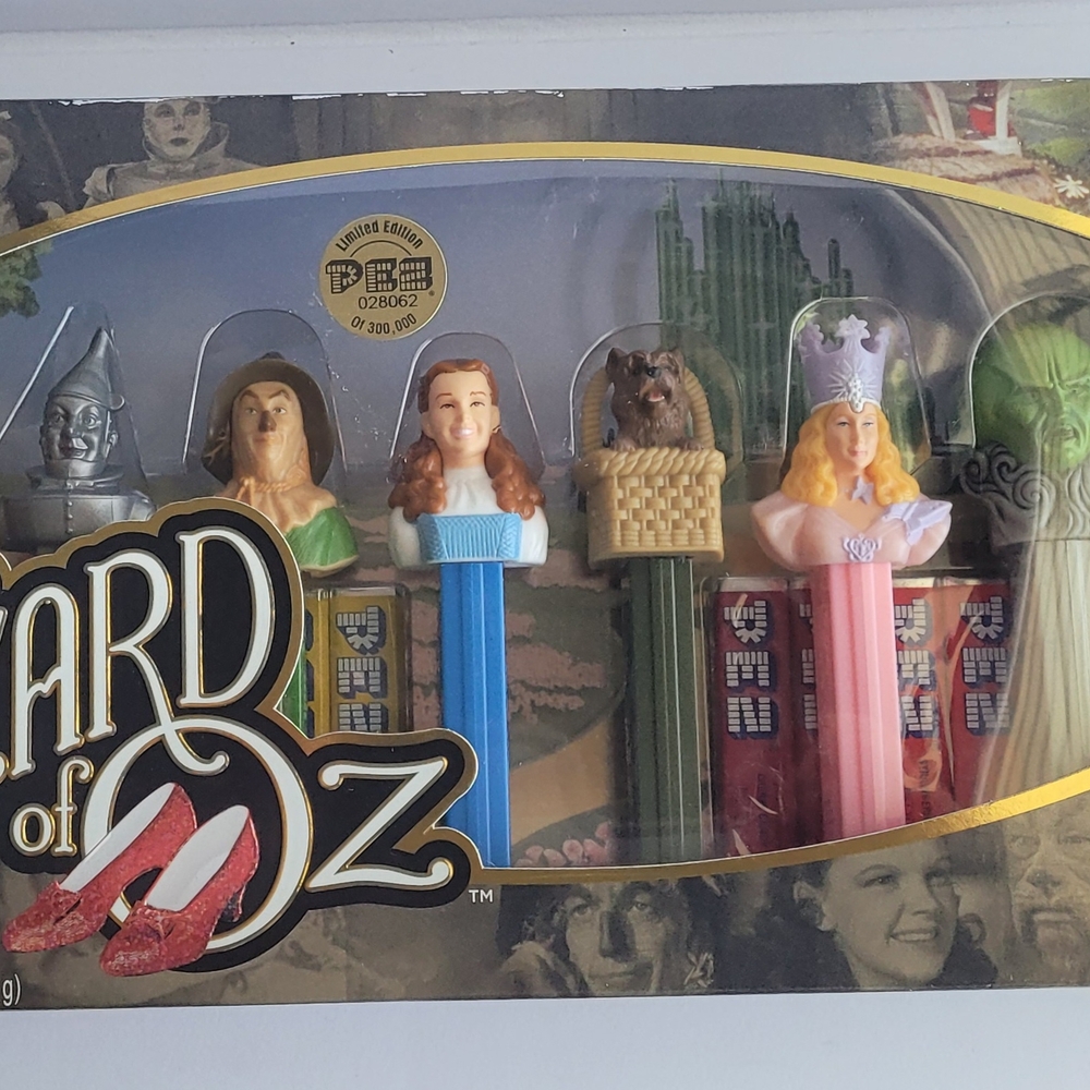 Wizard of Oz PEZ Dispenser Set-Limited Edition
